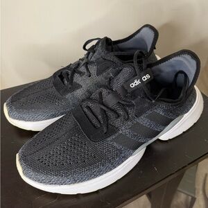 Adidas Women's Mavia X Running Shoes Athletic Gym Exercise Black & Gray Sze 9.5